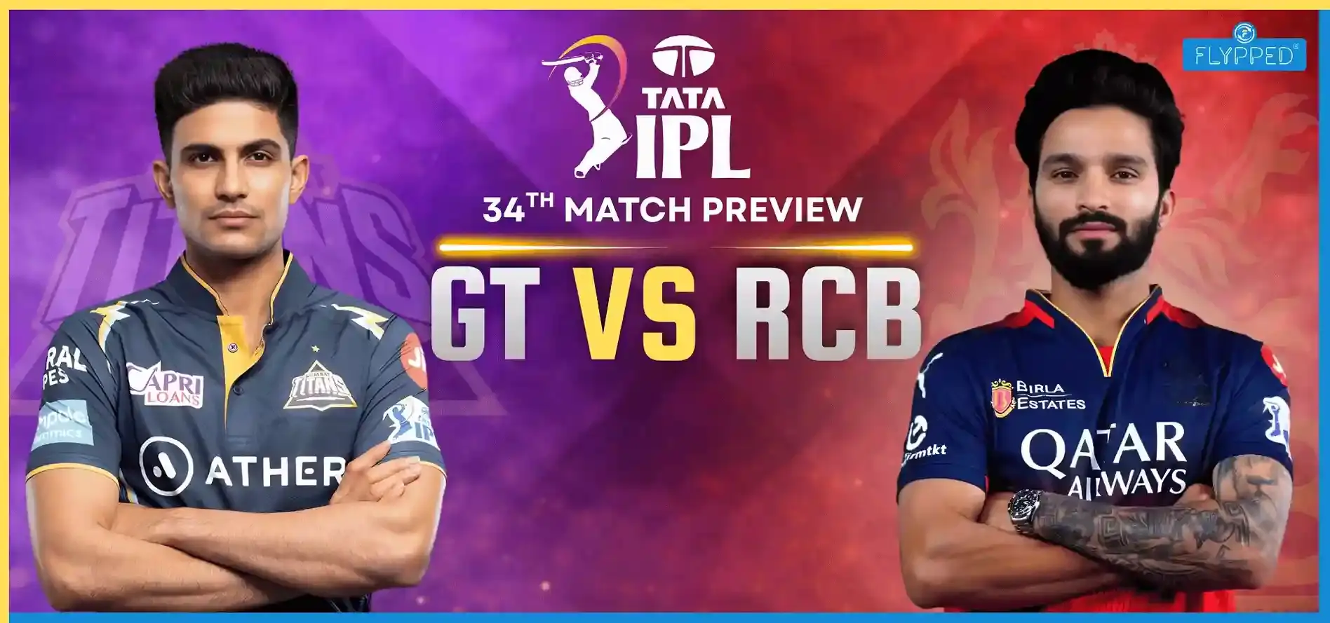 RCB vs GT Match Preview: चिन्नास्वामी में कौन मारेगा बाज़ी?