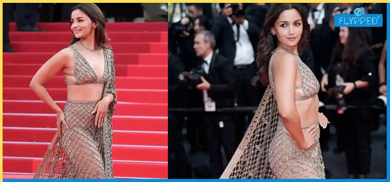 Cannes Film Festival 2026 In Hindi: रेड कार्पेट पर छाईं आलिया, लुक वायरल