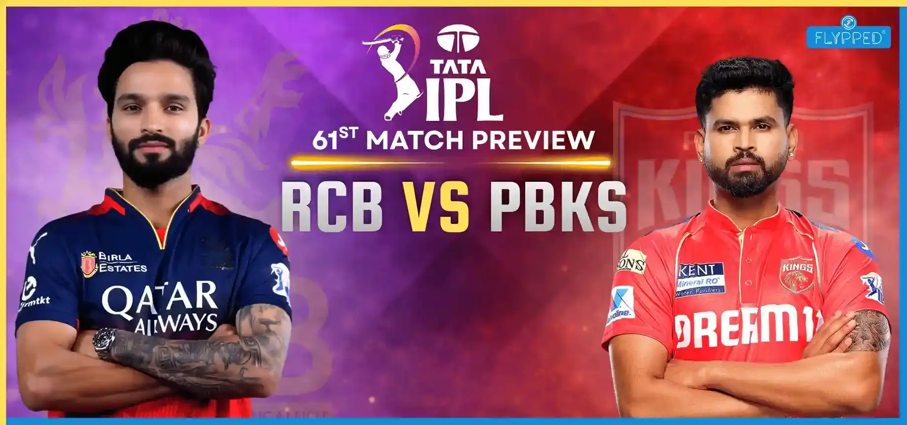 PBKS vs RCB Match Preview: धर्मशाला में महामुकाबला, क्या आरसीबी पक्की करेगी प्लेऑफ की सीट?