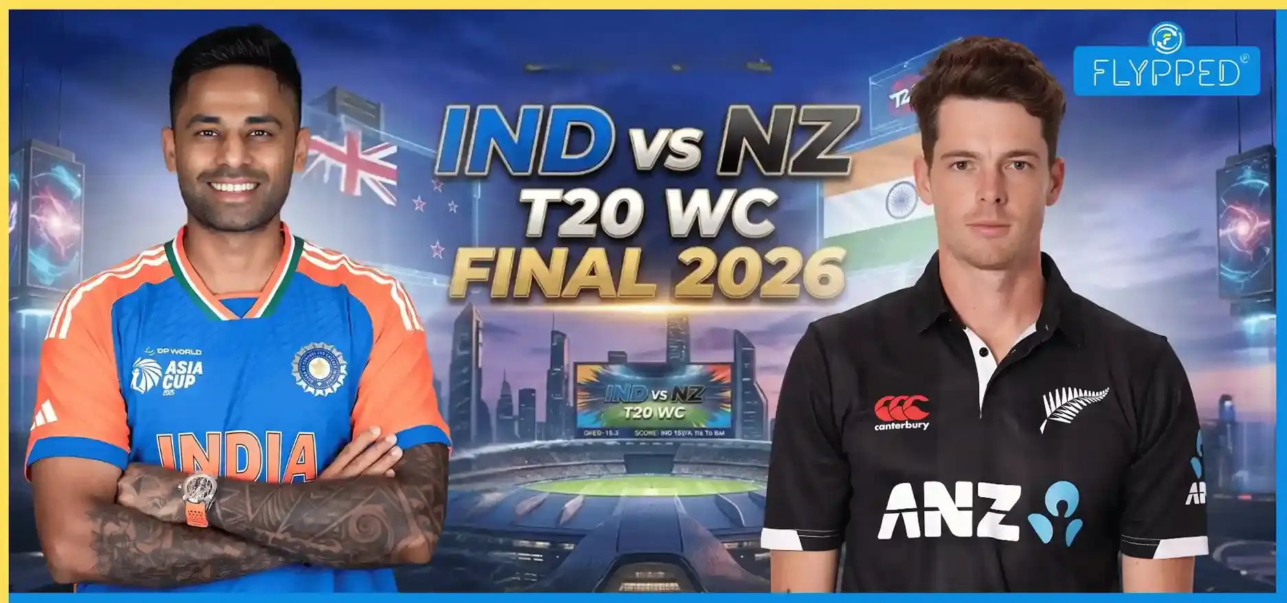IND vs NZ T20 WC Final 2026 : तीसरी बार वर्ल्ड चैंपियन बना भारत!